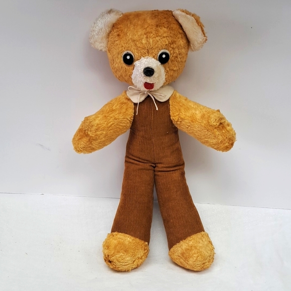 Vintage carnival prize stuffed teddy bear - Picture 4 of 6